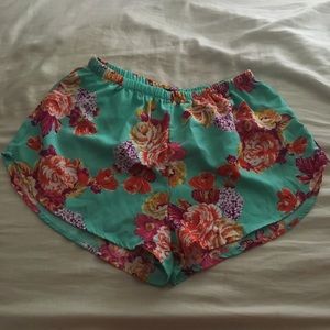 Floral Print Shorts